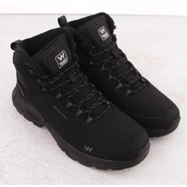 Wasserdichte Herren-Trekkingschuhe, schwarz, Vanhorn 99302 2