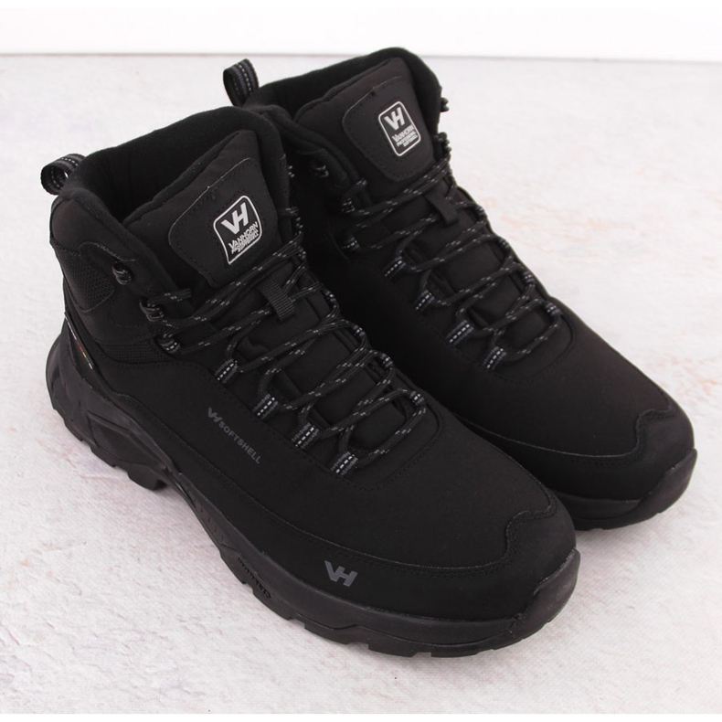 Wasserdichte Herren-Trekkingschuhe, schwarz, Vanhorn 99302 2