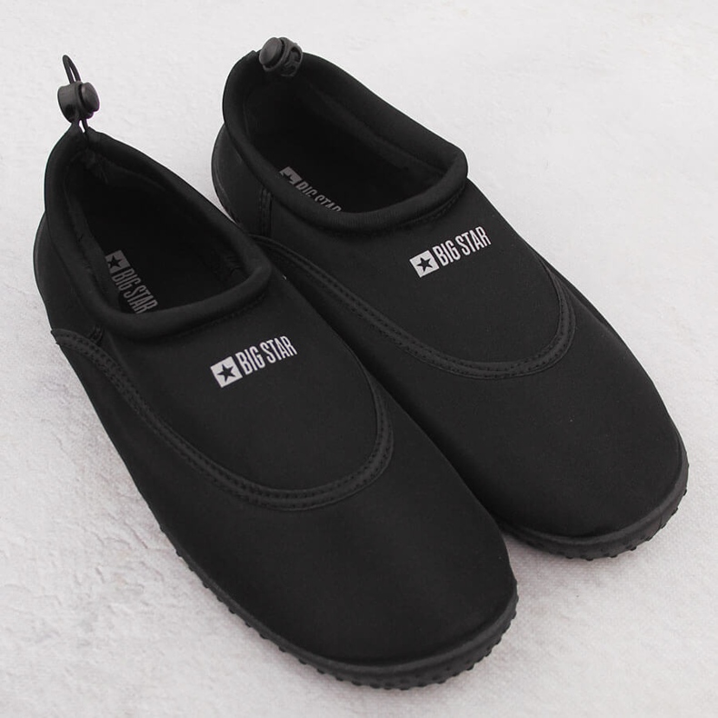 Schwarze Wasserschuhe für Herren Big Star NN174752 1