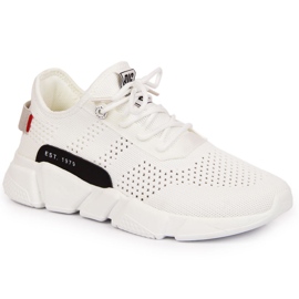 White Big Star JJ274271 Sportschuhe aus weißem Textil 2