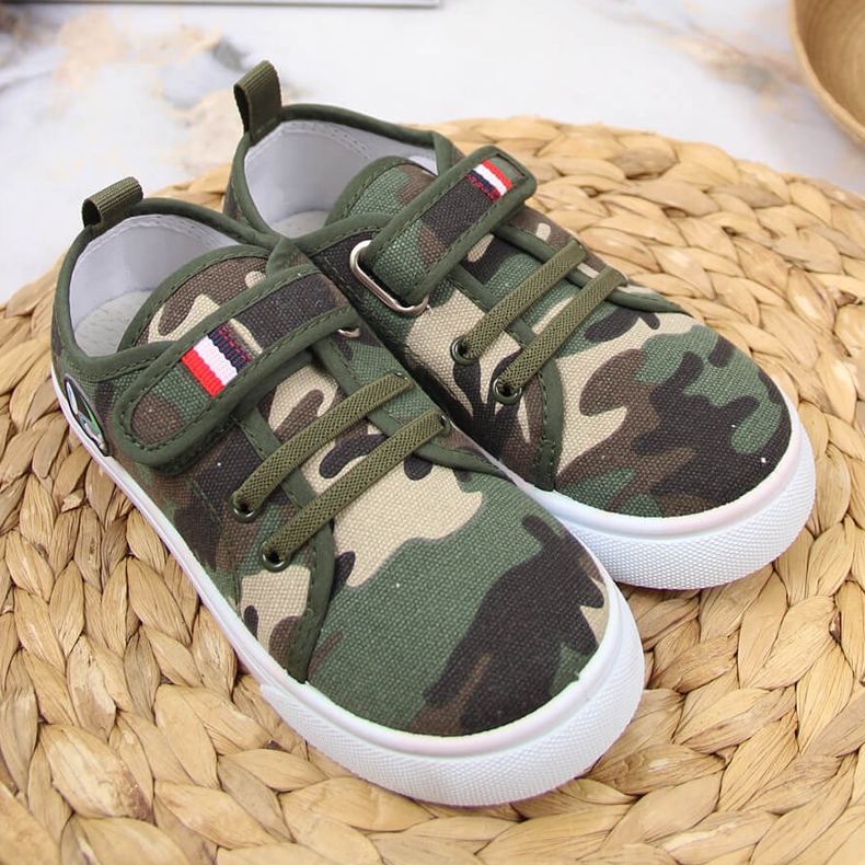 Atletico Klettverschluss-Sneaker für Kinder grün 2