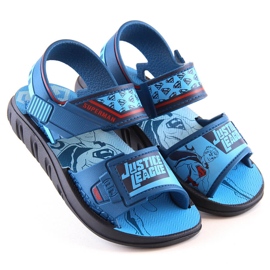 Bequeme Sandalen für Jungen duften blau Superman Zaxy JJ385009 1