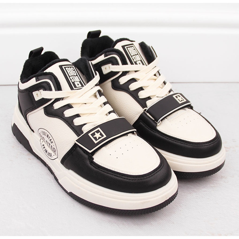 Hochisolierte Sportschuhe für Herren Big Star OO174557 weiß 2