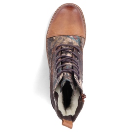 Damenstiefel, isoliert, wasserdicht Rieker 94611-90 braun 2