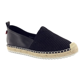 Ballerinas Espadrilles Big Star 274196 schwarz braun 1