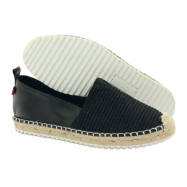 Ballerinas Espadrilles Big Star 274196 schwarz braun 3
