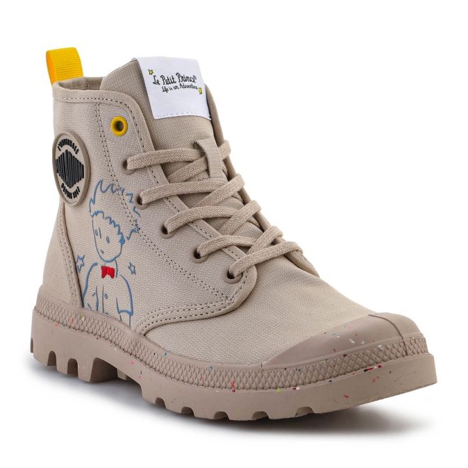 Palladium Pampa-Petit Prince 74449-286-m Schuhe beige 1