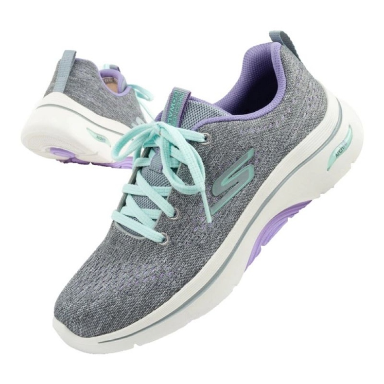 SKECHERS GO Walk Arch Fit 2.0 125311/Gylv Schuhe grau 1
