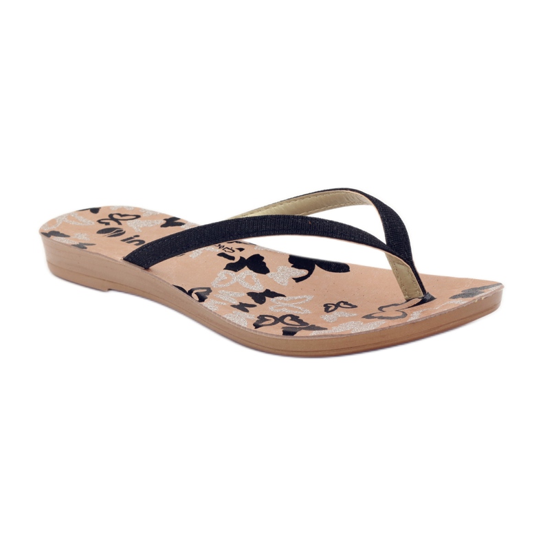 INBLU IR03 schwarze Flip-Flops 1