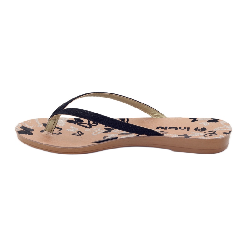 INBLU IR03 schwarze Flip-Flops 2