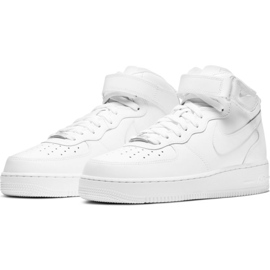 Nike Air Force 1 Mid '07 CW2289-111 Weiße Schuhe 3