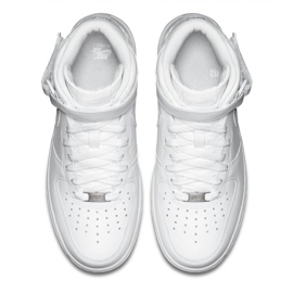 Nike Air Force 1 Mid '07 CW2289-111 Weiße Schuhe 4