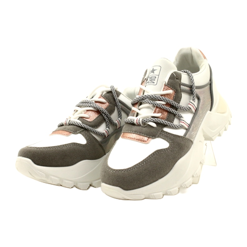 News Frauen Sportschuhe Sneaker 21SP26-3973 Weiß 7