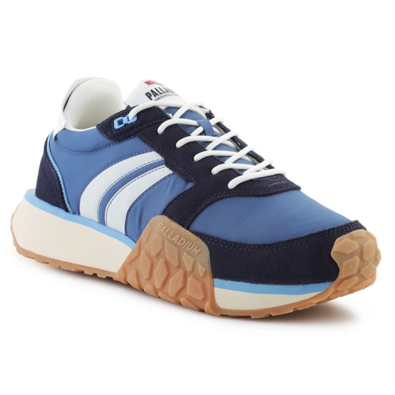 Palladium-Truppenläufer Flamm 74487-469-m blau 1