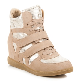 Turnschuhe, Turnschuhe braun 1