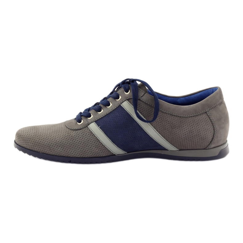 Graue Sportschuhe Badura 3360 marineblau 2