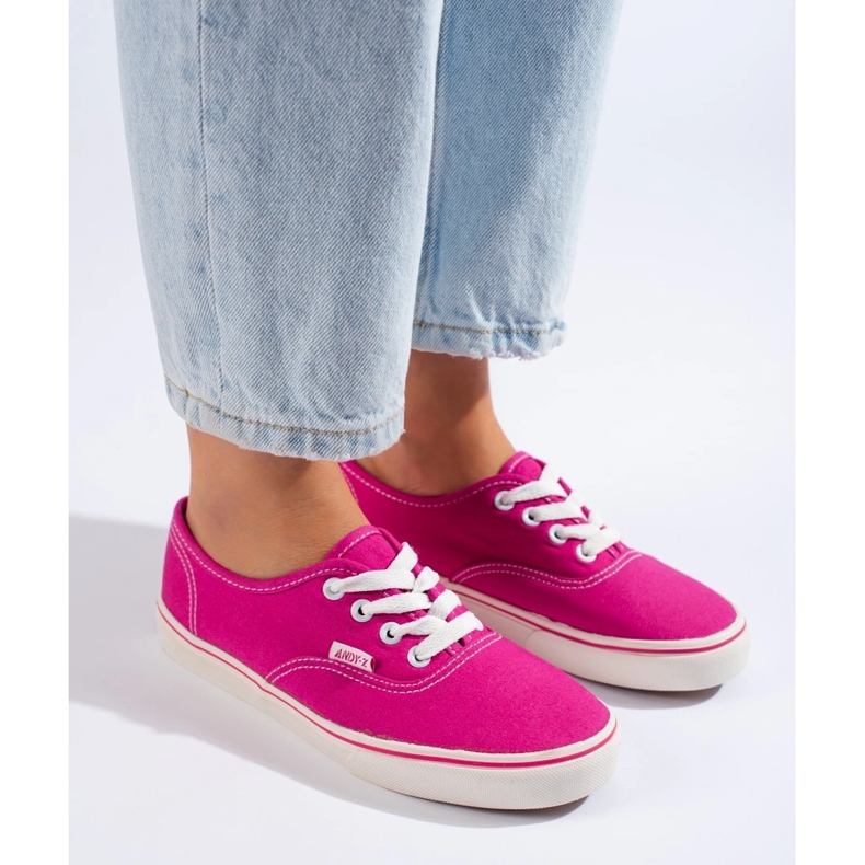 Andy Z Fuchsia Turnschuhe rosa 2