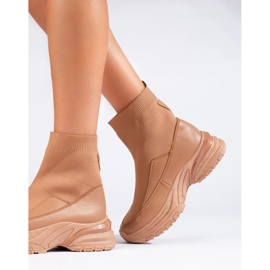 Seastar Schlupfstiefel mit Socke braun 2