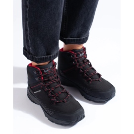 Hohe Damen-Trekkingschuhe DK schwarz 2