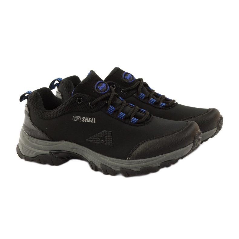 American Club American 1775 Sport-Softshell schwarz blau 4