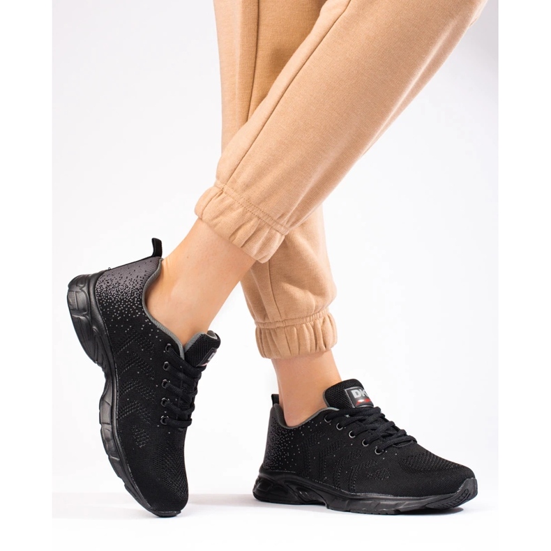 Schwarze Dk-Trainer für Damen 1