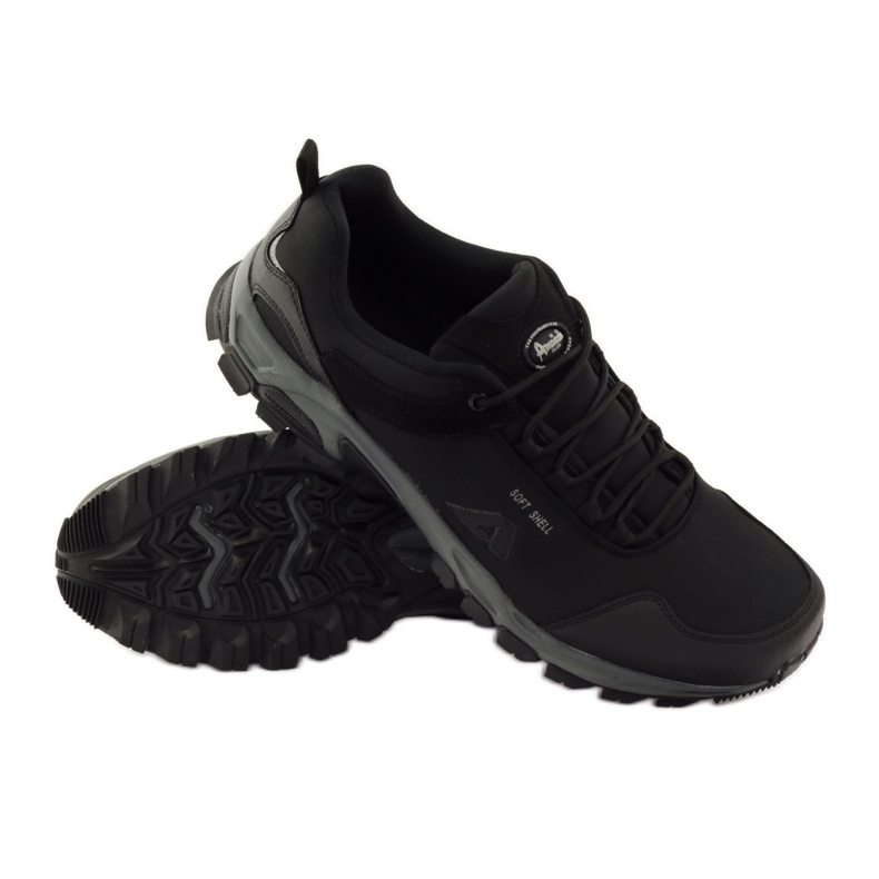 American Club Sport amerikanische wasserdichte Softshell schwarz 3