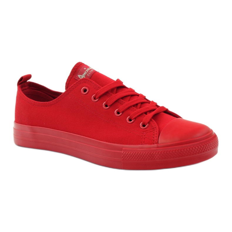 American Club LH06 gebundene Turnschuhe rot 1