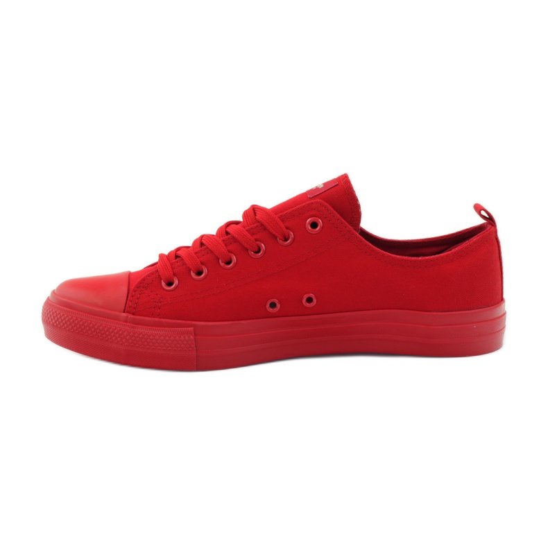 American Club LH06 gebundene Turnschuhe rot 2