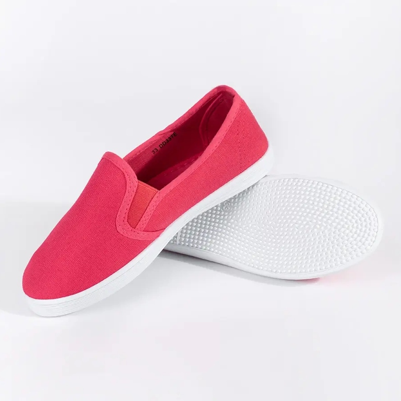 Rote Slip-On-Sneaker für Kinder 2