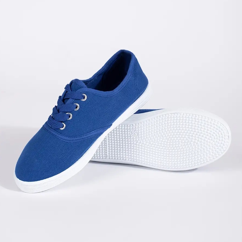 Blaue Kinder-Schnürsneaker 2