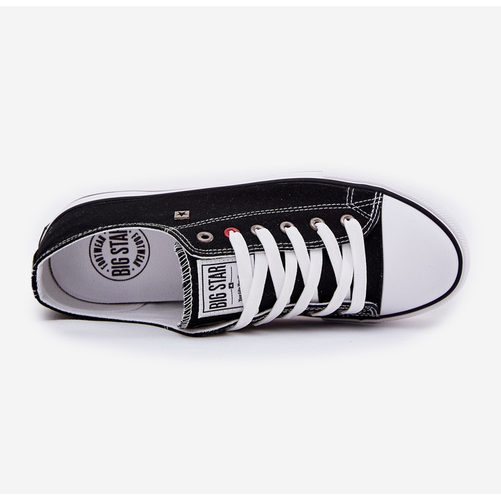 Big Star Männer großer Star NN174300 Herren-Sneaker Hi-polines System schwarz 2