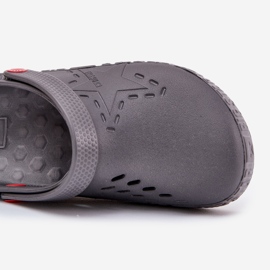 Männer leichte Flip -Flops verstopfen Big Star II175007 Grau 2