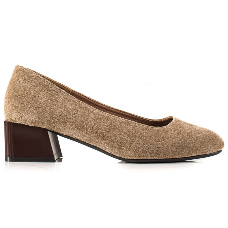 Lässige Pumps von Sergio Leone beige 2
