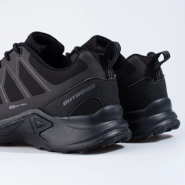 Schwarze Trekkingschuhe von DK Softshell für Herren 2