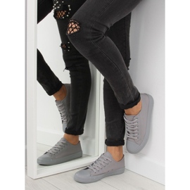 Graue, einfarbige graue NB176-Sneakers für Damen in Grau 1