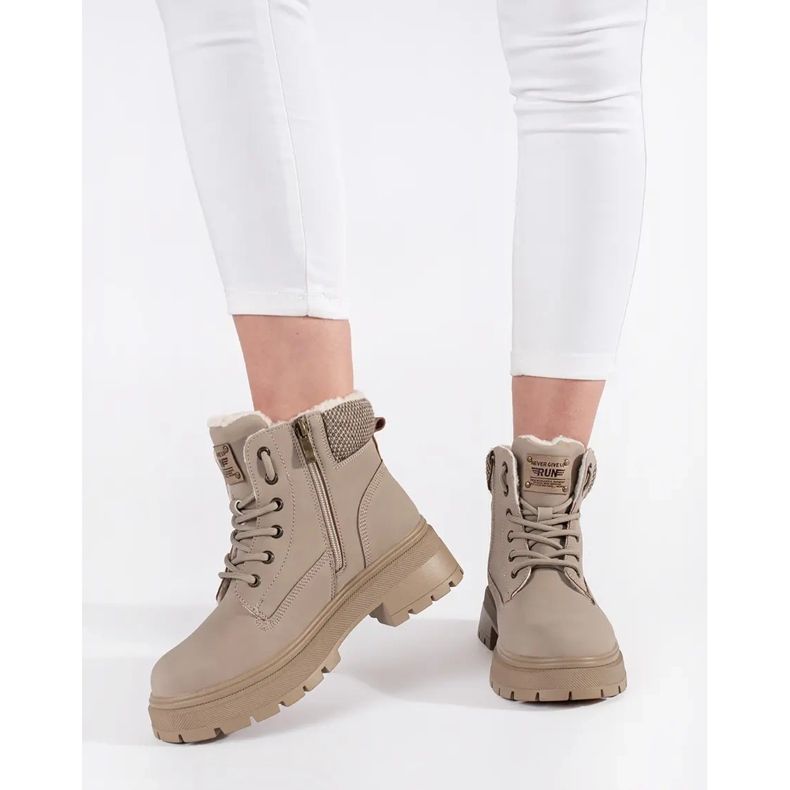 Goodin Beige isolierte Damenstiefel 2