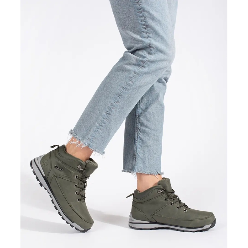 Vico Grüne isolierte Trekkingschuhe 1