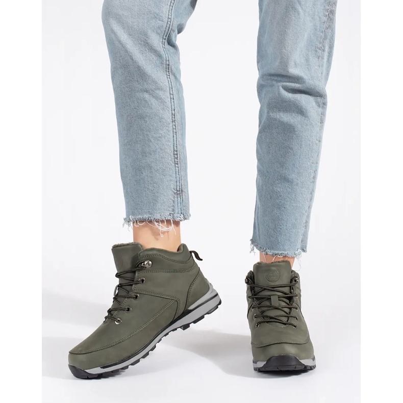 Vico Grüne isolierte Trekkingschuhe 2