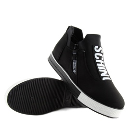 Schwarze Keilsneaker NB168 schwarz 2