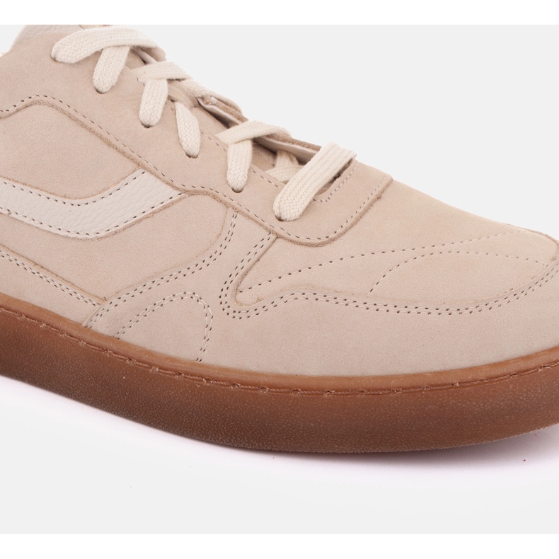 Marco Shoes Frauensport -Sneaker Murano beige 1