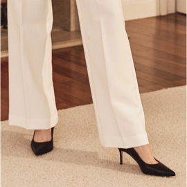 Marco Shoes Elegante Stilettos aus weichem Leder schwarz 1