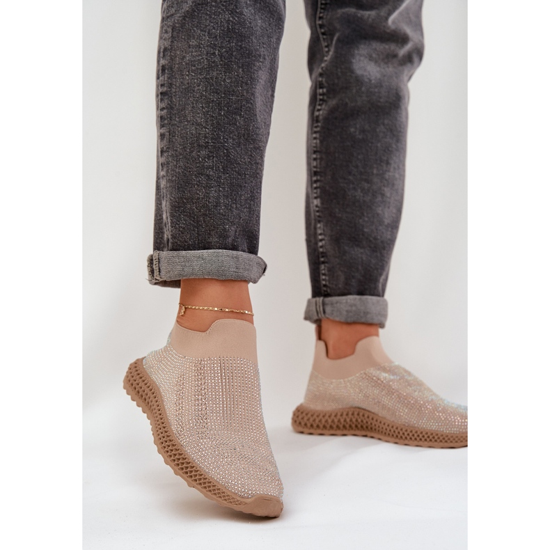 S.Barski Sloced Damen -Sportschuhe mit TW121 Beige 2