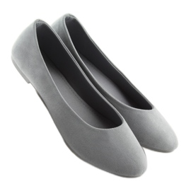 Weiche graue Ballerinas für Damen D.GRAY 1