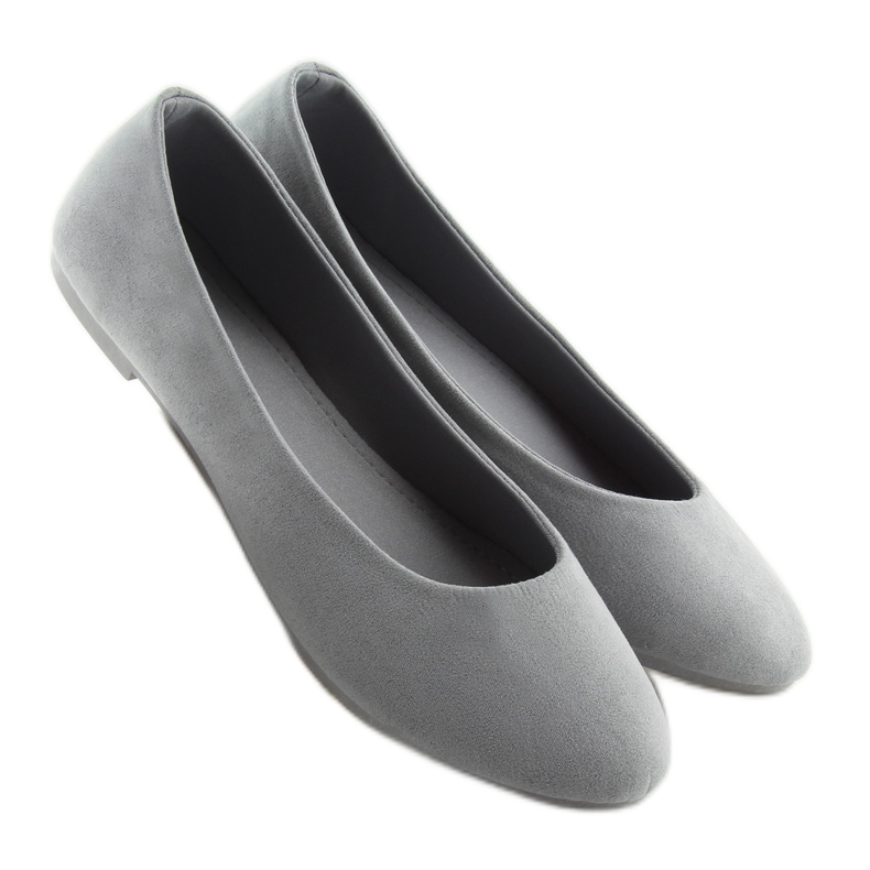 Weiche graue Ballerinas für Damen D.GRAY 1