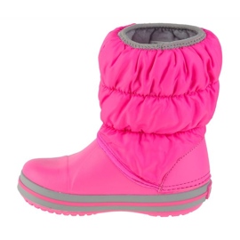 Mädchen Schneestiefel Crocs Winter Puffstiefel 14613-6tr rosa 2