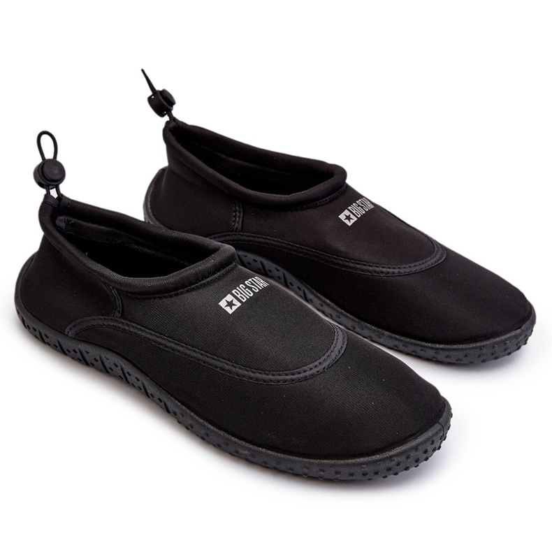 Schwarze Wasserschuhe für Herren Big Star NN174752 4