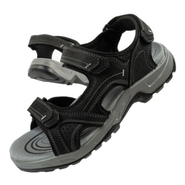 GRISPORT GRISPORT GR-25-01-9027M Schwarze Sandalen 1