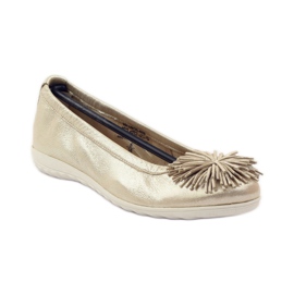 Caprice Ballerinas für Damen 22116 gelb 1