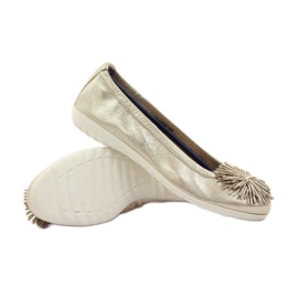 Caprice Ballerinas für Damen 22116 gelb 3