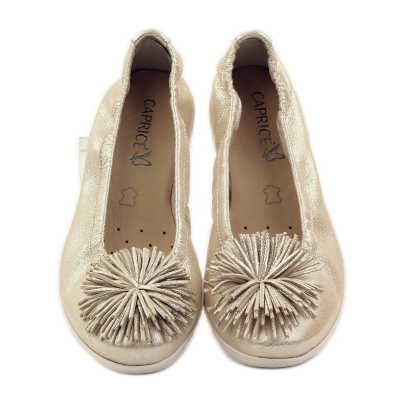 Caprice Ballerinas für Damen 22116 gelb 4